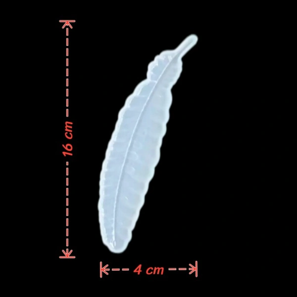 Craft Affaire Feather Bookmark - 16 x 4 cm