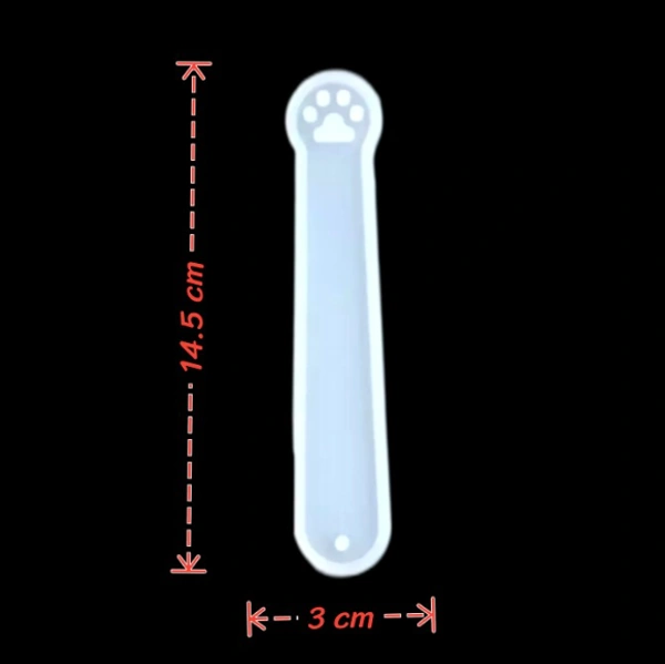 Craft Affaire Cat Paw Bookmark - 14.5 x 3 cm