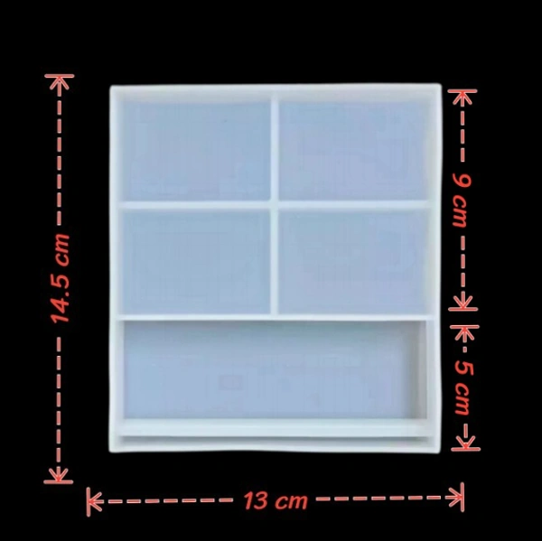 Craft Affaire Rectangle Photo Frame - 14.5 x 13 cm