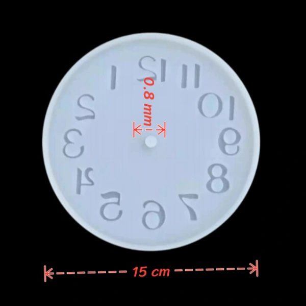 Craft Affaire Clock - Numeric - Diameter :15 cm