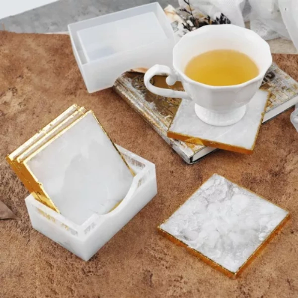 Craft Affaire Square Coaster with Storage Box