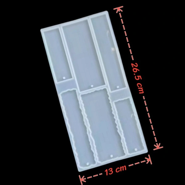 Craft Affaire Bookmark Set Mould - 26.5 x 13 cm