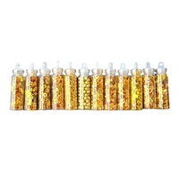 Craft Affaire Glitter - Set of 11 Designs - Gold - 10g each