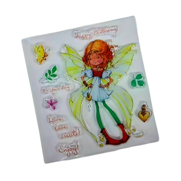 Craft Affaire Fairy Clear Stamp - 10 x 10 cm
