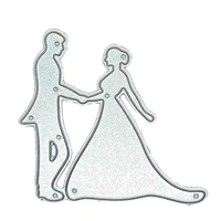 Craft Affaire Wedding Couple Cutting Die - Design 31