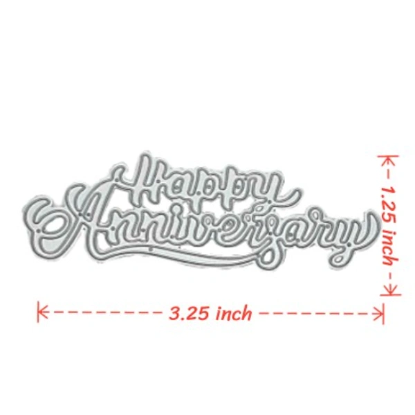 Craft Affaire Happy Anniversary Cutting Die