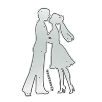 Craft Affaire Wedding Couple Cutting Die - Design 33
