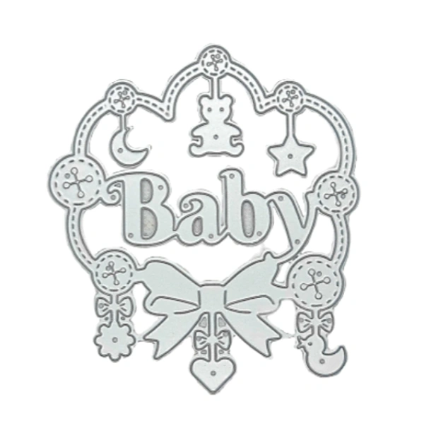 Craft Affaire Baby Topper Cutting Die - Design 04