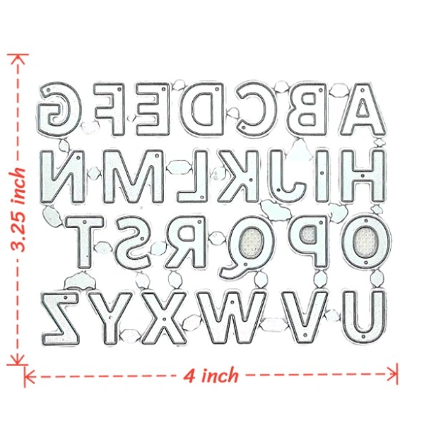 Craft Affaire Alphabet Cutting Die - Design 10
