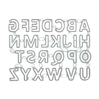 Craft Affaire Alphabet Cutting Die - Design 10