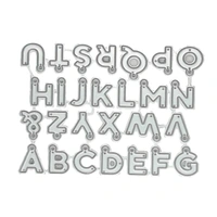 Craft Affaire Alphabet with Hole Cutting Die