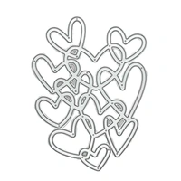 Craft Affaire Designer Hearts Frame Cutting Die