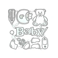 Craft Affaire Baby Elements Cutting Die