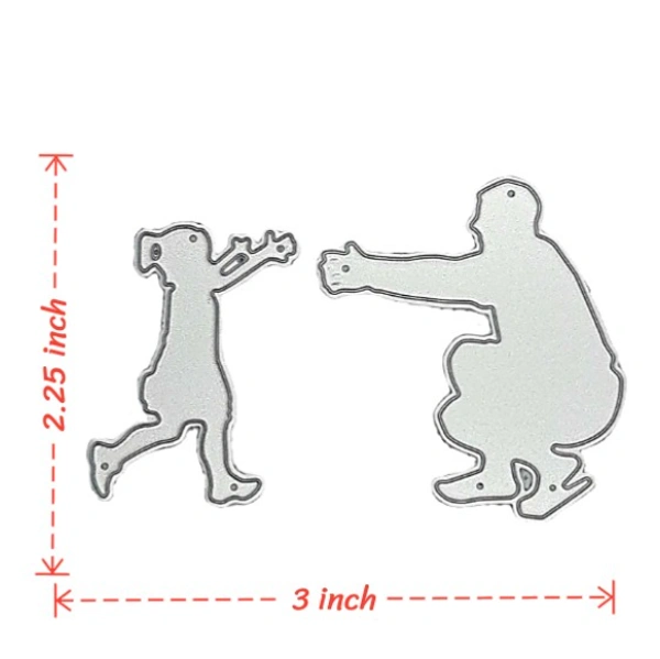 Craft Affaire Father & Child Cutting Die - Design 01