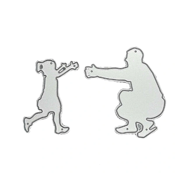 Craft Affaire Father & Child Cutting Die - Design 01