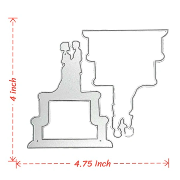 Craft Affaire Couple Cake Shaker Cutting Die