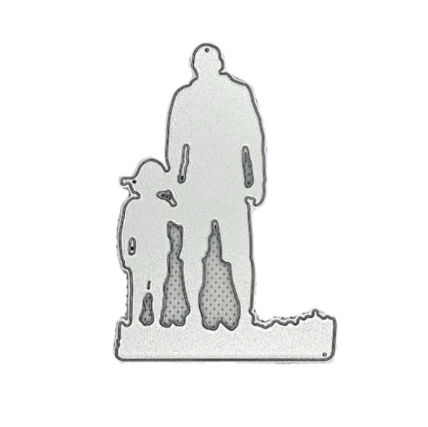 Craft Affaire Father & Child Cutting Die - Design 02