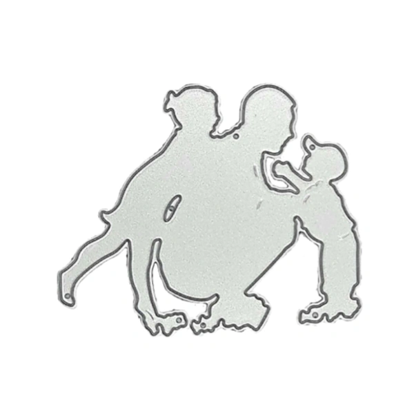 Craft Affaire Father & Child Cutting Die - Design 03
