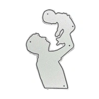 Craft Affaire Father & Child Cutting Die - Design 04