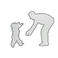 Craft Affaire Father & Child Cutting Die - Design 06
