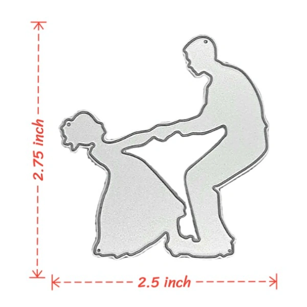 Craft Affaire Father & Child Cutting Die - Design 07
