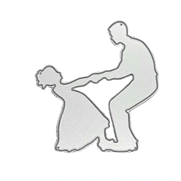 Craft Affaire Father & Child Cutting Die - Design 07
