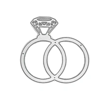 Craft Affaire Wedding Ring Cutting Die - Design 04