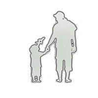 Craft Affaire Father & Child Cutting Die - Design 09