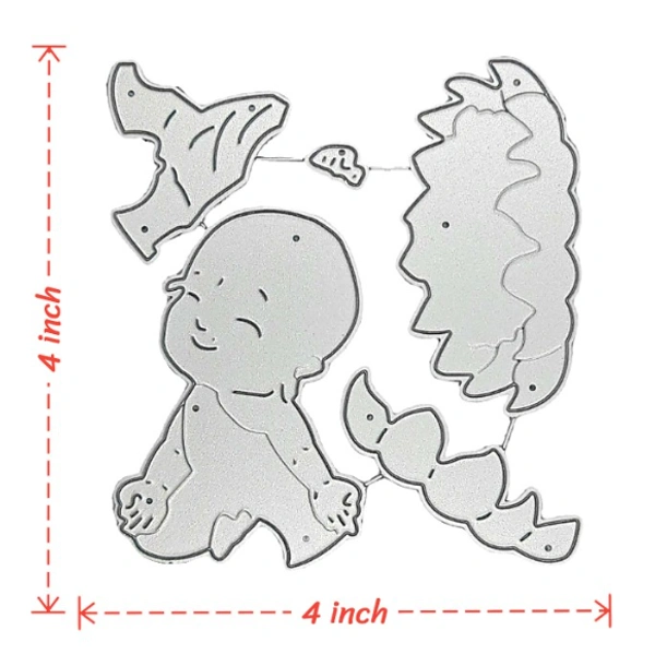Craft Affaire Little Buddha Cutting Die - Design 01