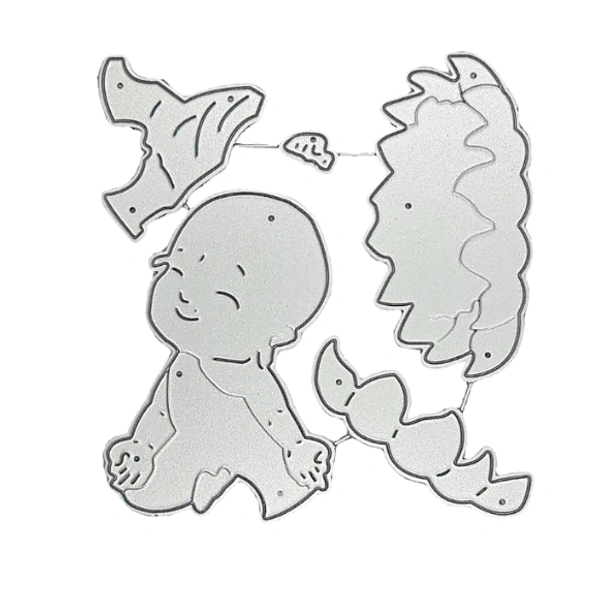 Craft Affaire Little Buddha Cutting Die - Design 01