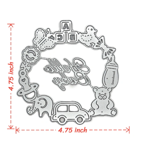 Craft Affaire Hello Baby Topper Cutting Die