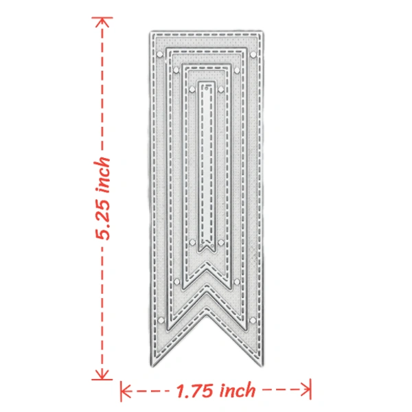 Craft Affaire Tags Cutting Die - Design 04