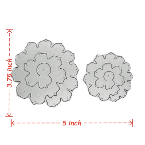 Craft Affaire Flower Making Cutting Die - Set of 2