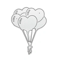 Craft Affaire Heart Balloon Cutting Die - Design 02