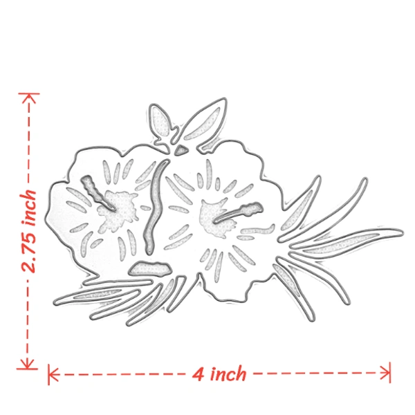 Craft Affaire Rose Cutting Die - Design 02
