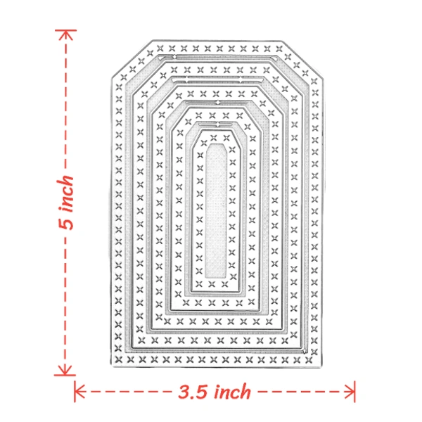 Craft Affaire Tags Cutting Die - Design 05