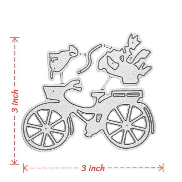 Craft Affaire Cycle Cutting Die - Design 03