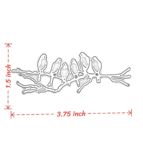 Craft Affaire Birds Cutting Die