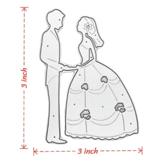Craft Affaire Couple Cutting Die
