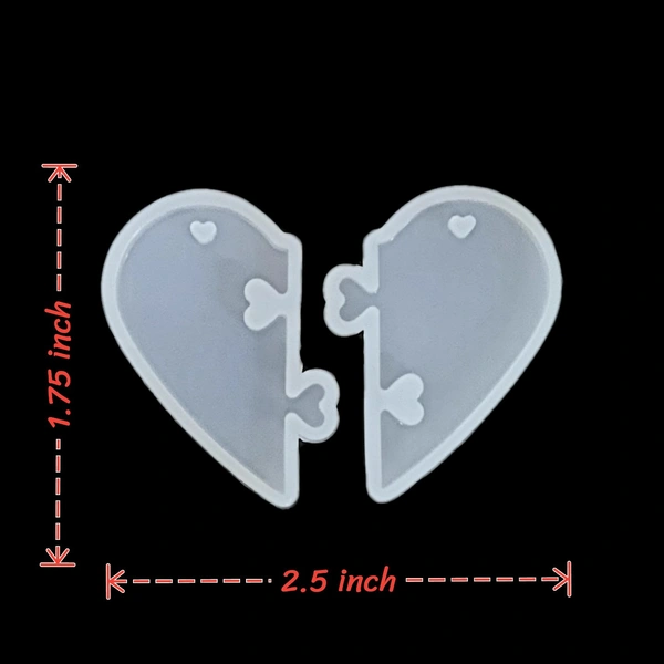 Craft Affaire Love Heart Pendant Mould