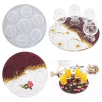 Craft Affaire Wine Bottle and Glass Tray