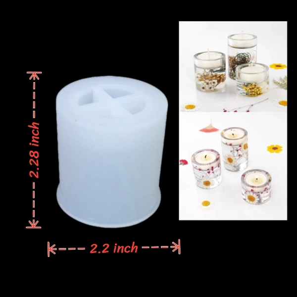 Craft Affaire Teal Light Candle Holder - Medium