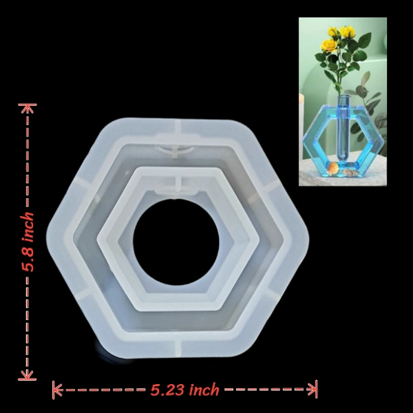 Craft Affaire Test Tube Planter - Hexagon