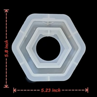 Craft Affaire Test Tube Planter - Hexagon