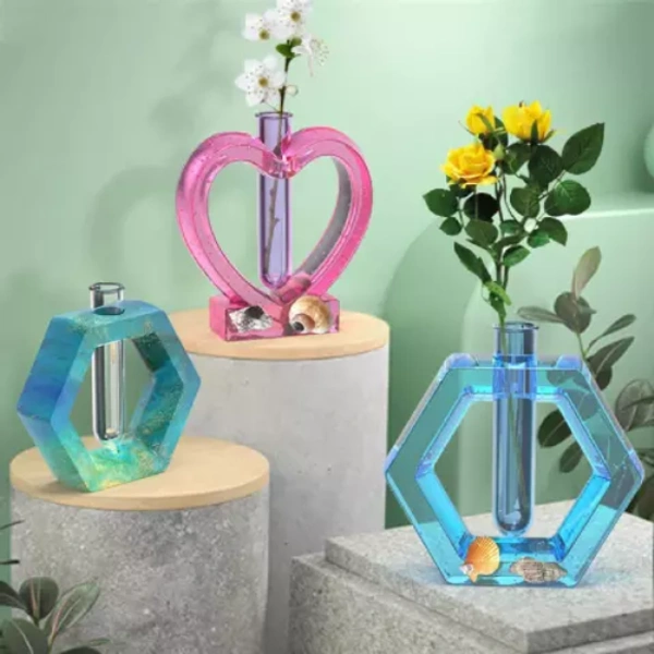 Craft Affaire Test Tube Planter - Hexagon
