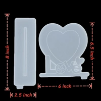 Craft Affaire Heart Photo Frame with Stand