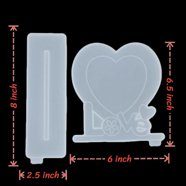 Craft Affaire Heart Photo Frame with Stand