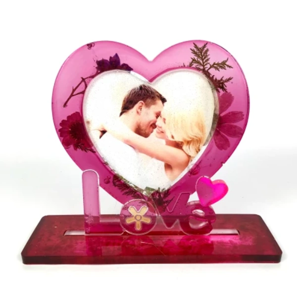 Craft Affaire Heart Photo Frame with Stand