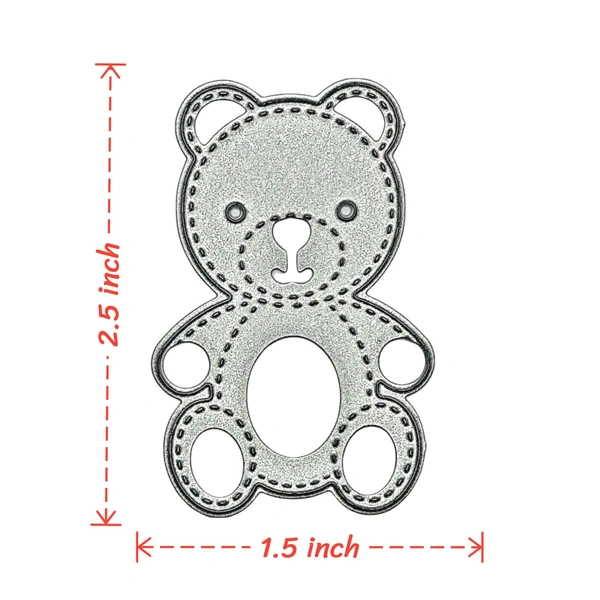Craft Affaire Cute Teddy - Design 01