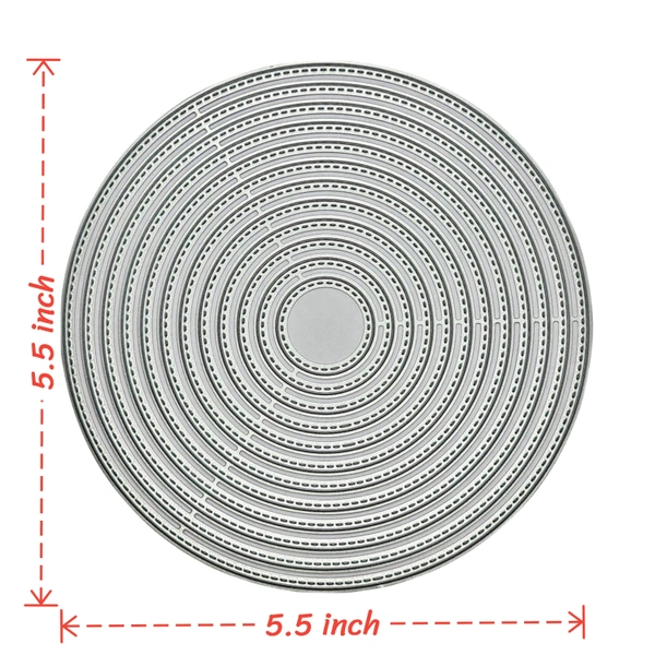 Craft Affaire Circle Frames - Set of 12